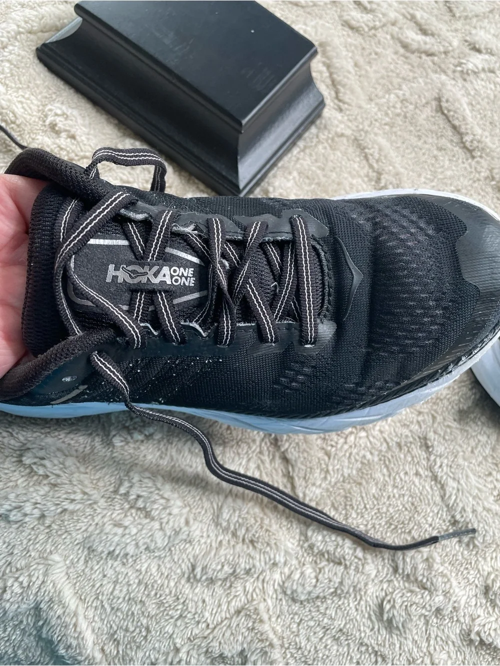 Hoka Black  Athletic Sneakers Size 7  Athletic Shoes